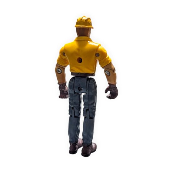 CAT Heavy Equipment Operator Action Figure 4" Construction Worker Good Condition - Picture 4 of 7